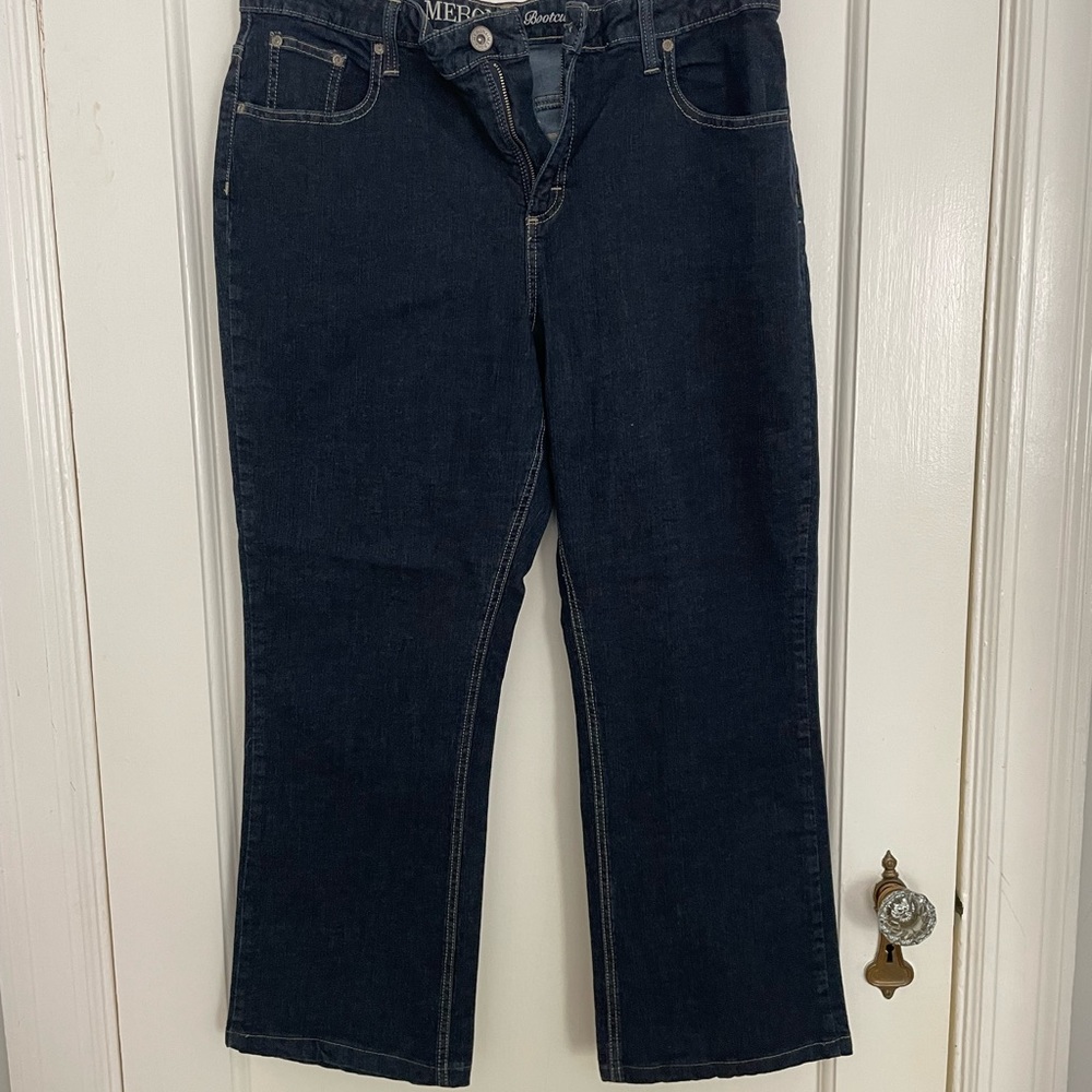 womens dark wash jeans